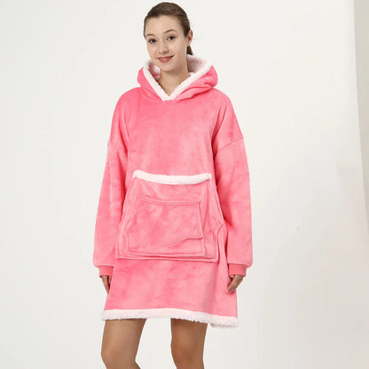 Cozy Winter Blanket Hoodie