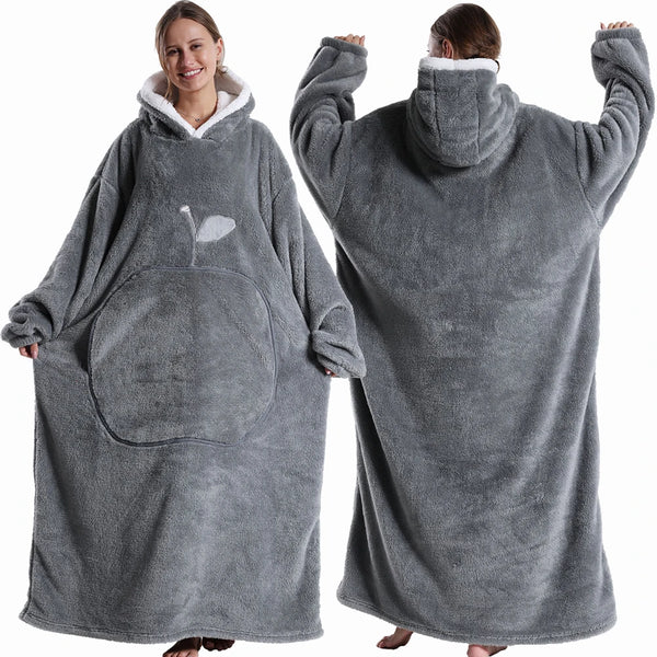 Snuggle-Up Cozy Blanket Hoodie