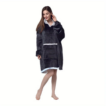 Cozy Winter Blanket Hoodie