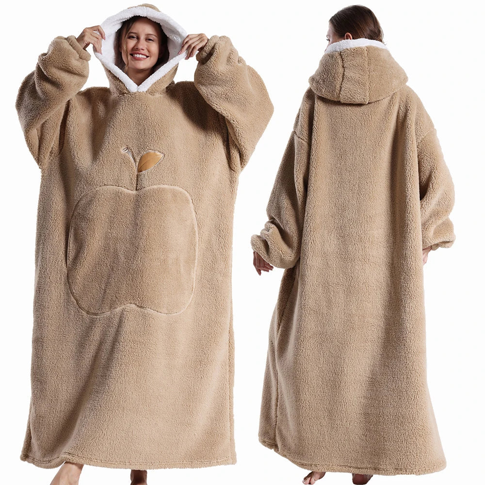 Snuggle-Up Cozy Blanket Hoodie