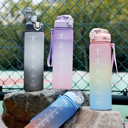 Chic Gradient Water Bottle