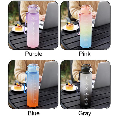 Chic Gradient Water Bottle