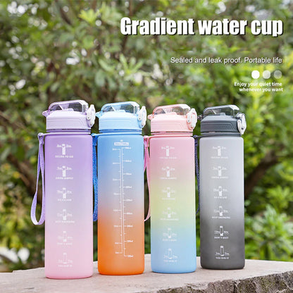 Chic Gradient Water Bottle